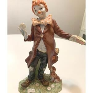 Gorham Clown Figurine “How-do” Julian Ritter Inspired Made in Japan Vintage 1978